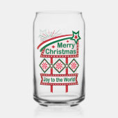 Merry Christmas Retro Marquee - Joy to the World (Verso)