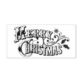  Merry Christmas Rubber Art Stamp Rubberstempel (Afrduk)
