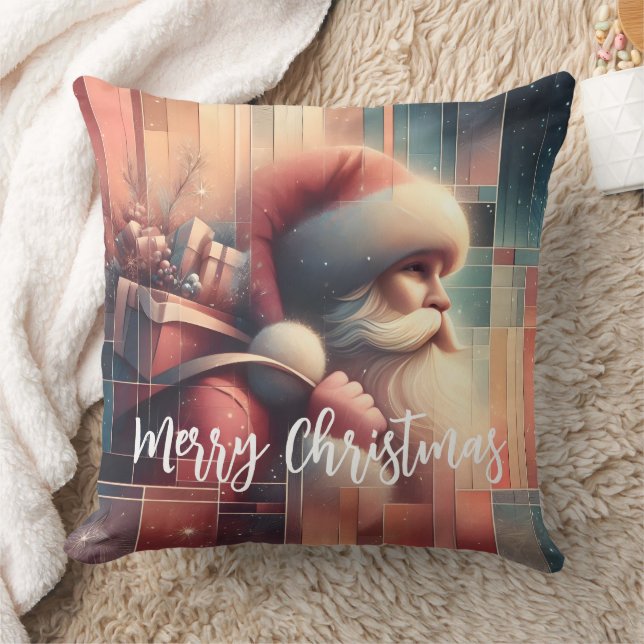 Merry Christmas Santa Claus  Kussen (Deken)