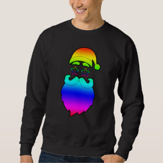 Merry Christmas Santa Rainbow Trui
