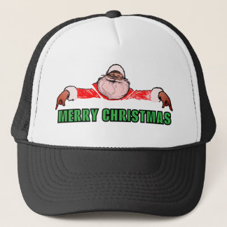 MERRY CHRISTMAS (SANTA) TRUCKER PET