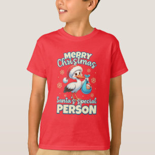 Merry Christmas Santa's Special Person Schattige E T-shirt