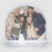 Merry Christmas simple elegant two photo holiday (Arrière)