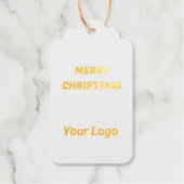 MERRY CHRISTMAS SIMPLE LABEL (Voorkant)