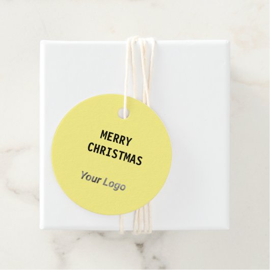 MERRY CHRISTMAS SIMPLE LABEL (In situ)