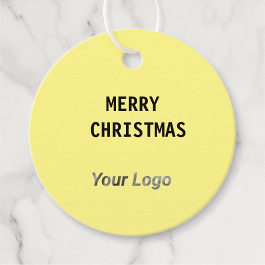 MERRY CHRISTMAS SIMPLE LABEL (Voorkant)