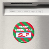 MERRY CHRISTMAS SLP Réfrigérateur Magnet (In Situ (Lave-vaisselle))