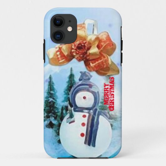 Merry Christmas Snow_iphone5 Case-Mate iPhone Case (Achterkant)