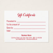 Merry Christmas Snowman et Père Noël certificat ca (Dos)