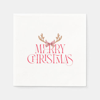 Merry Christmas Sticker – Holiday Gift Label Servet