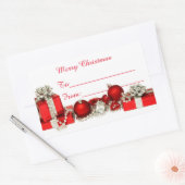 Merry Christmas Sticker label (Envelop)