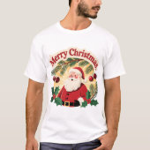 Merry Christmas T-Shirt Design (Devant)