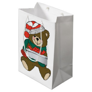 "MERRY CHRISTMAS" TEDDY BEAR MEDIUM CADEAUZAKJE