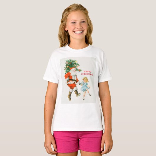 MERRY CHRISTMAS TEE T-SHIRT (Voorkant volledig)