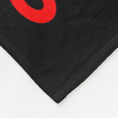 Merry Christmas Three Santa Elf Reindeer Siamese C Fleece Deken (Hoek)