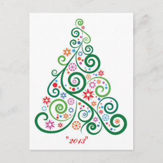 MERRY CHRISTMAS TREE 2013 Carte postale