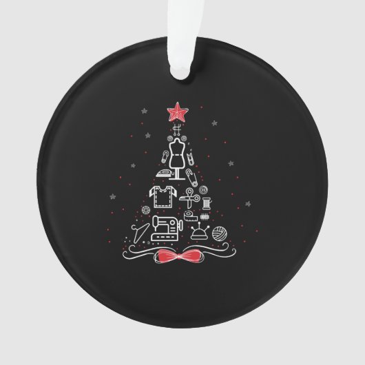 Merry Christmas Tree Sewing crochet Outils, (devant)