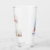 Merry Christmas Tree's Gift's Deer's Glass Cup Glas (Links)