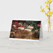 MERRY CHRISTMAS & U WORDT AANGEMERKT ***BOSS** KAART (Gele Bloem)