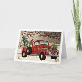 MERRY CHRISTMAS & U WORDT AANGEMERKT ***BOSS** KAART (Voorkant)