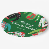 Merry Christmas Ugly Sweater Party Papier Bord (Gekanteld)