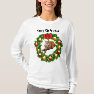 MERRY CHRISTMAS VAN DE CAT T-Shirt