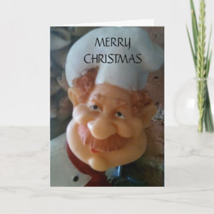 MERRY CHRISTMAS VOOR MIJN "FAVORIETE CHEF" FEESTDAGEN KAART