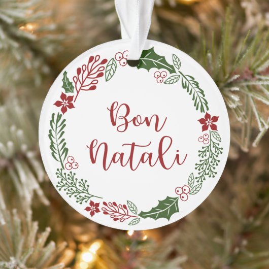 Merry Christmas Wreath, Bon Natali (Arbre)