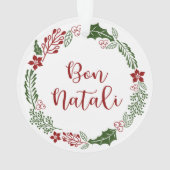 Merry Christmas Wreath, Bon Natali (dos)