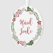 Merry Christmas Wreath, Häid jõule (devant)