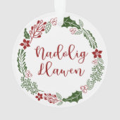 Merry Christmas Wreath, Nadolig Llawen (dos)