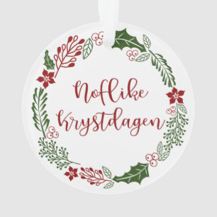 Merry Christmas Wreath, Noflike Krystdagen