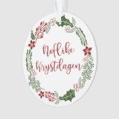 Merry Christmas Wreath, Noflike Krystdagen (devant)
