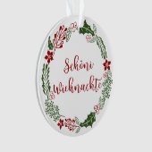 Merry Christmas Wreath, Schöni Wiehnachte (devant)