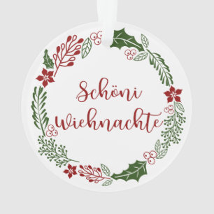 Merry Christmas Wreath, Schöni Wiehnachte
