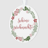 Merry Christmas Wreath, Schöni Wiehnachte (devant)