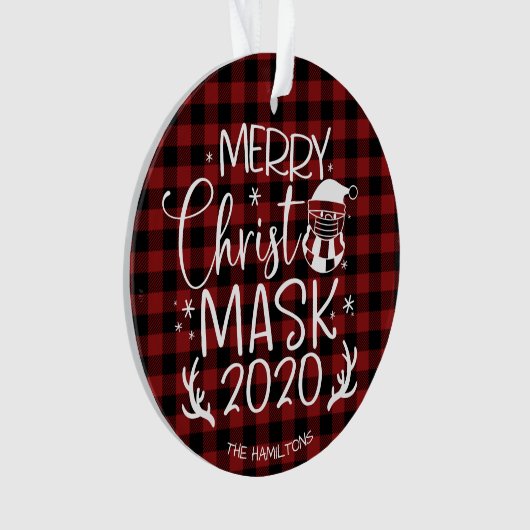 Merry ChristMask 2020 Cute Funny Covid (devant)