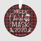 Merry ChristMask 2020 Cute Funny Covid (devant)