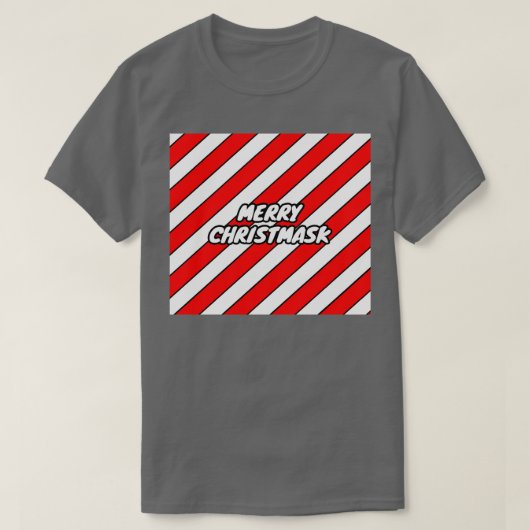 Merry Christmask T-shirt (Design voorkant)