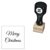 Merry christmass rubberstempel (Gestempeld)