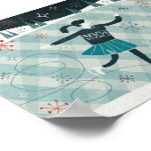 Merry Christmastime Skater Poster (Hoek)