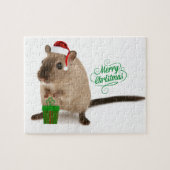 Merry Christmouse Legpuzzel (Horizontaal)