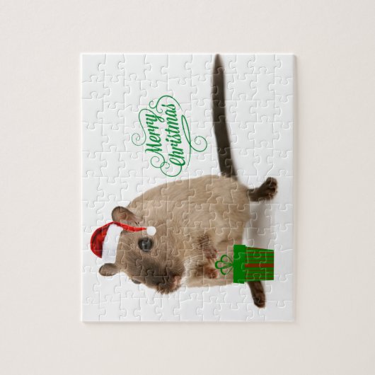 Merry Christmouse Legpuzzel (Verticaal)