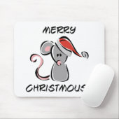 Merry Christmouse Muismat (Met muis)