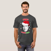 Merry Christmusk Ceramic Ornament T-shirt (Voorkant volledig)