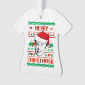 MERRY CHRISTMUSK ORNAMENT (voorkant)