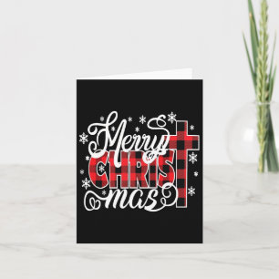 Merry Christus Mas Christelijk Jezus Kerstmis Xma Kaart