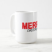 Merry Chrsitmas Coffee-Mok Koffiemok (Voorkant links)