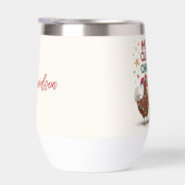 Merry Cluckin Christmas Chickens Personalized (Droite)