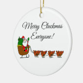 Merry Cluckmas Iedereen! Ornament (Links)